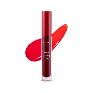 Etude House - Dear Darling Water Gel Tint OR204 Cherry Red (02)