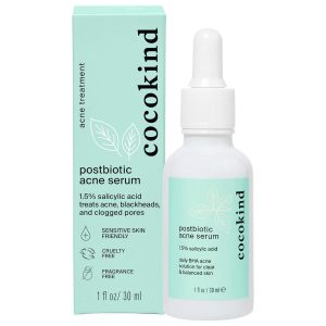 cocokind Postbiotic Acne Serum | 1 fl oz/30 ml