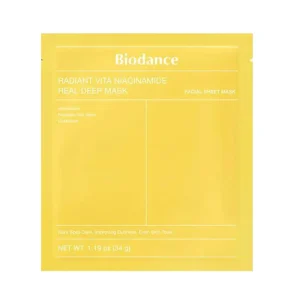 Biodance Radiant Vita Niacinamide Real Deep Mask 34g