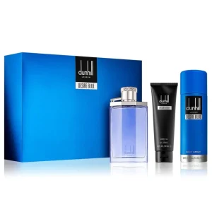 DUNHILL DESIRE BLUE MEN EDT 3S SET (100ML+30ML+195ML DEO)