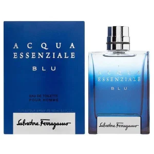 Ferragamo Acqua Essenziale Blue Men Edt100 Ml New