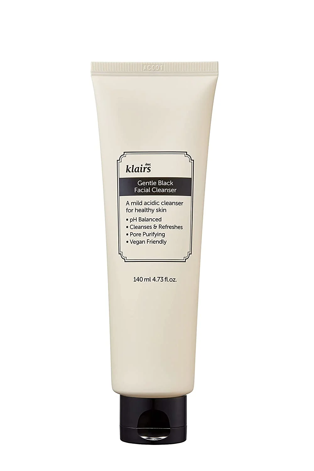 Klairs Gentle Black Facial Cleanser 140 ML