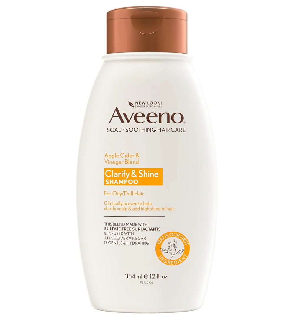 Aveeno Apple Cider & Vinegar Blend Clarify & Shine Shampoo 345ml