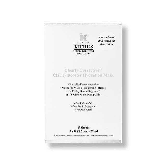 Kiehl's Clearly Corrective™ Clarity Booster Hydration Sheet Mask