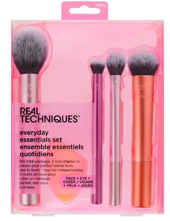 Real Technique Everyday Essentials Brush set (5Pcs)