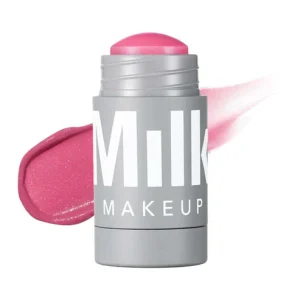 MILK MAKEUP Lip + Cheek Cream Blush Stick  Rally - mauve with shimmer